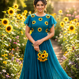 sunflower dress